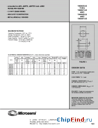 Datasheet 1N6489US manufacturer Microsemi
